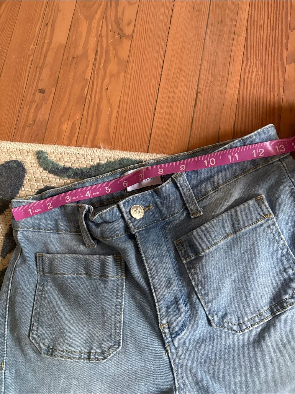 crown & ivy Light Blue Wide-Leg  Jeans size 4